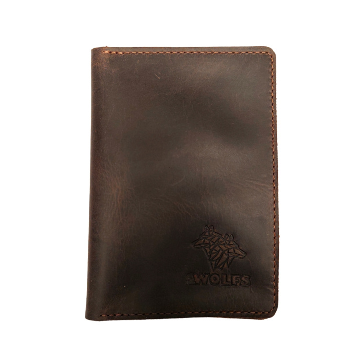 Etui RAM brązowe na Legitymację - 2Wolfs